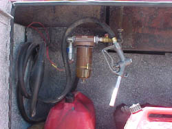 Aux Gas Tank & Pump